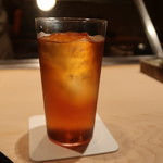 てんぷら　成生 - 安定の烏龍茶(笑)