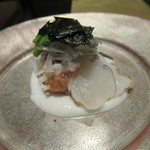 野嵯和 - 河豚と白子の料理