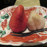 野嵯和 - 熊本のイチゴと静岡のイチゴ