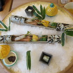 柚木元 - 前菜　地の野菜盛り合わせ