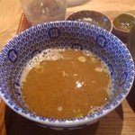 中華蕎麦 とみ田 - スープ割り