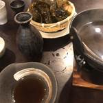 和酒菜 なかがわ - 春しかない新物生わかめのしゃぶしゃぶ