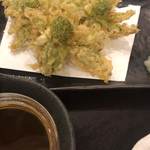 和酒菜 なかがわ - 蕗の薹の天ぷらは大人の味わい