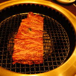 Kinryouen - ハサミで切りながら焼きます