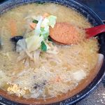 麺宝 - 笹谷系ですのでスープたっぷり