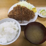 とんかつ いちかつ - 大ロースかつ定食1000円