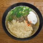 小郡駅弁当 - 料理写真:ふく天そば 2019.2