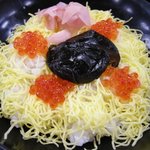 磯料理マルサ - マルサちらしのご飯部分