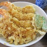 天ぷら 水谷 - 水谷・海老天丼（お昼メニュー）