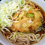 天ぷらそば大盛り