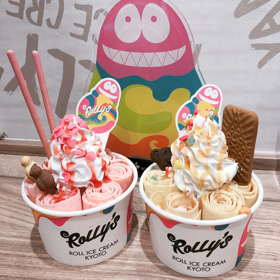 ローリーズ ロール アイスクリーム キョウト 大須店 Rolly S Roll Ice Cream Kyoto 大須観音 アイスクリーム 食べログ