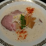 鯛白湯らーめん ○de▽ - 