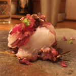 浪花ろばた 頂鯛 - 明石だこの柴漬け和え〜