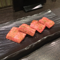 焼肉 銀座コバウ 特別室 - ＊ 厚切り生タン塩　3800円