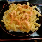 漁師家 幸 - 海老かき揚げ丼 900円