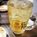 焼肉 親鳥専門店 ばかたれ - メガ角ハイボール