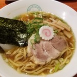 麺屋 六感堂 - 手もみ中華そば（鶏清湯×煮干バージョン）