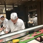 Daiwa Sushi - 店内！