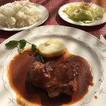 カフェ・ド・グルマン - 豚ヒレ肉のステーキ ¥750