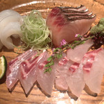 丿貫 - 丿貫(真鯛昆布〆、炙り鰆、墨烏賊)