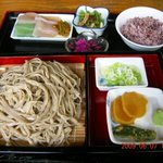 Sobadokoroyamabikoan - 090607　そばセット大800円