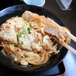 和寒雪割そば - カツ丼650円税込