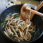 和寒雪割そば - かも南蛮そば800円税込