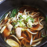 和寒雪割そば - かも南蛮そば800円税込