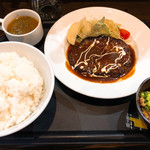 おきらく食堂 - ◆ハンバーグ特性おきらくソース 1,050円