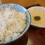 手打蕎麦 一寸棒 - そば定食（ミニ自然薯の麦とろ）