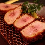 とんかつ マンジェ - この日は山形豚の特上ヒレ✨