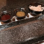 とんかつ マンジェ - トリュフ塩をいつも選びます✨