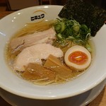 麺 ヒキュウ 六甲道店 - 魚介らーめん750円
