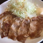 めしや 55 - ★日替り定食 デラックス 豚しょうが焼き（720円）★