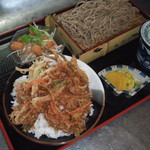 桑野屋 - 秘伝！丼たれ　かき揚げ天丼セット