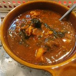 カレーブース とんがらし - 豚肉軟骨カレー