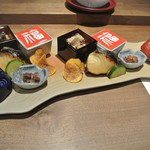 日本料理 潤花 - 焼き物八寸１