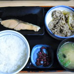 吉野家 - 牛鮭定食