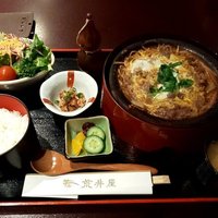 荒井屋 万國橋店 - 牛柳川風定食（2019.1）