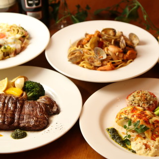 90分飲み放題付 ジューシーな赤身肉が女性に人気 今日はガッツリ食べたい 牛ハラミのステーキプラン サルティンボッカ Cocoriva店 草津 イタリアン 食べログ