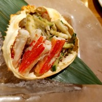 ダイナミックキッチン＆バー 響  新宿サザンタワー店 - 蟹冷静甲羅詰め