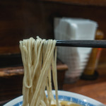 中華そば しば田 - 麺