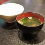 尾崎 - ご飯と味噌汁