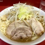再訪問2019/02 小ラーメン 「麺少なめニンニク」(700円)