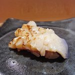すゝき野 鮨金 - ほっき貝　炙り
