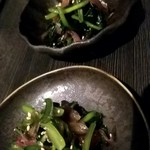 日本のお酒と土鍋のごはん こめいろ - 付きだし