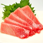 Medium fatty sashimi