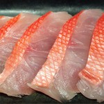 魚河岸 宮武 - 分厚い金目鯛(*´艸`*)