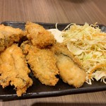 魚がし食堂　中央市場店 - 能登のカキフライ！すっごく美味しい(^o^)