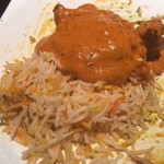 Swagat Indian Restaurant - 各種カレーをマゼマゼしたら